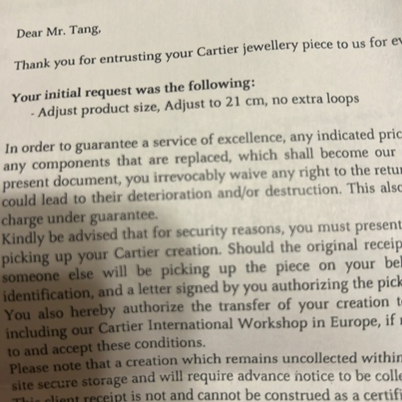 Cartier love bracelet white gold 18 K - Picture 8 of 8